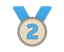 Second place award