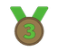 Third place award