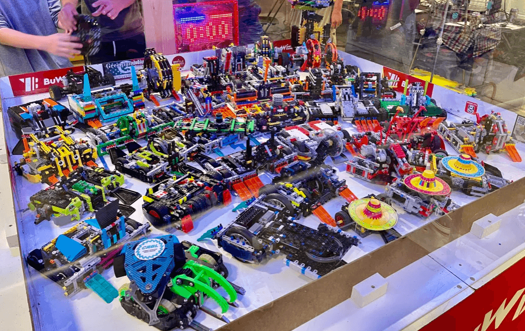 CRBL robots group photo
